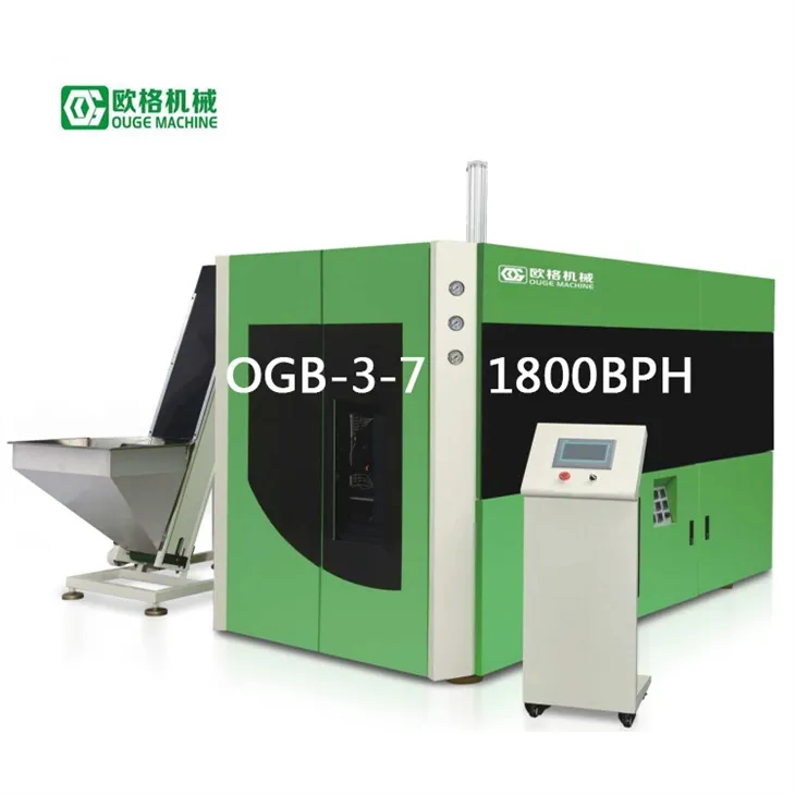 3 holte volautomatische flessenblazer voor grote oliefles