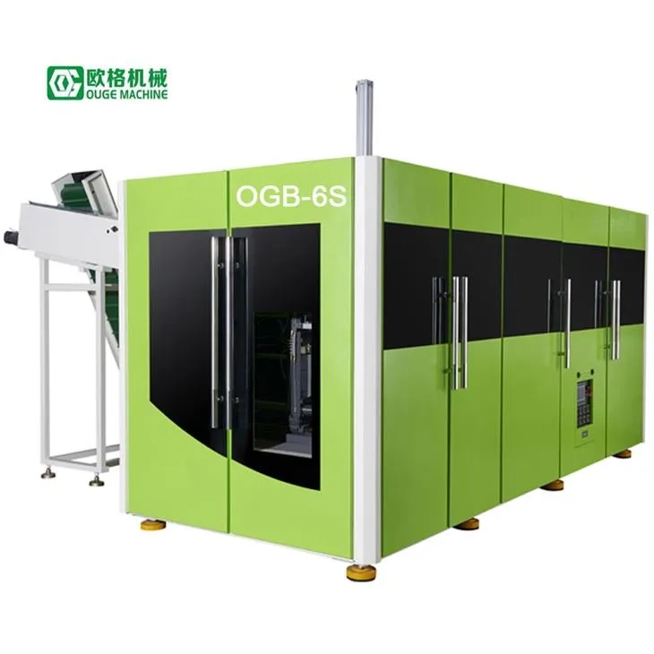 6 holte hete vullende stretch-blaasvormmachine