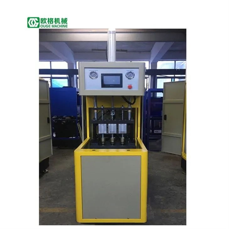 Semi Automatische Pet Blow Molding Machine voor cosmetische flessen