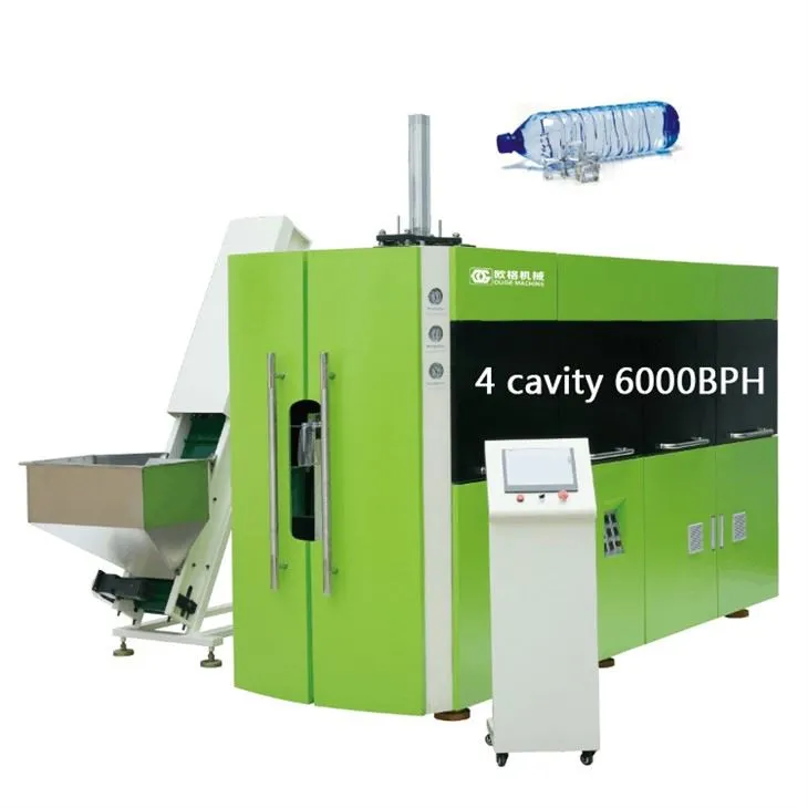 Energiebesparende plastic fles blaasmachine voor sapleidingen